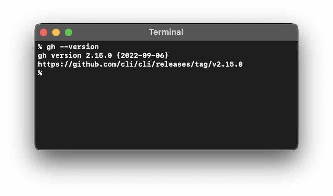 Install GitHub Command Line Tool on Mac